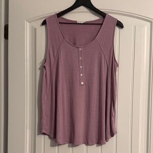 PinkBlush ribbed Tank Top Size 1X